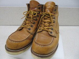 美品！RED WING レッドウイング 875（８・Ｅ）26cm USA製 ＃875エンジニアブーツ レザー