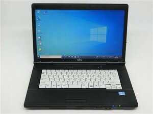 中古/15型ノートPC/Win10/爆速SSD180/4GB/2世代i3/FMV　A572/E 新品無線マウス HDMI/USB3.0/無線WIFI/　MS office2021ProPlus搭載