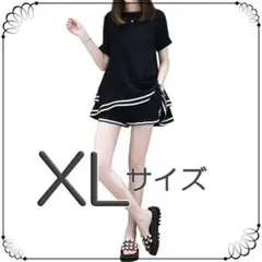 ルームウェア XL ルームパジャマ ショーパン 部屋着 半袖 セットアップ ＸＬ