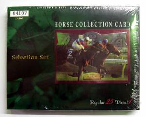 【長期在庫品】 HORSE COLLECTION CARD・Selection Set　①