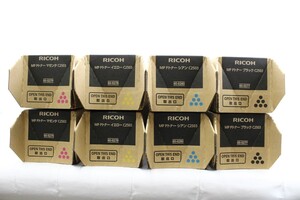 未使用 RICOH 純正 トナー C2503 4色8本（シアン・マゼンタ・イエロー・ブラック×各2） リコー ITNAL5KALO4I-YR-R17-byebye