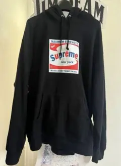 Supreme Shine Hooded Sweatshirt "Black"