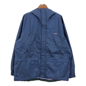 【B品】 90年代 patagonia パタゴニア スーパープルマジャケット マウンテンパーカー アウトドア ネイビー (メンズ XXL) 中古 古着 R5324