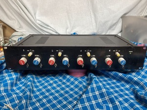 HIBINO　８００ー１００ー１２００Hz 　チャンデバ　4回路4回路（ステレオですと２セット分）　完動品　【3ヶ月保証 】