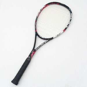 ★ YONEX ヨネックス MP200FX マッスルパワー200XF 軟式テニス テニスラケット ブラック×レッド×ホワイト 中古 (0220504484)