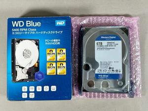 未使用 未開封 Western Digital WD Blue 6TB 内蔵HDD WD60EZAZ-RT ① k30