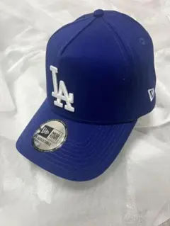 【美品】ニューエラ　NEW ERA キャップ　ブルー　フリーサイズ