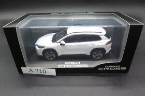 ミニカー◆トヨタ COROLLA CROSS カローラ プラチナホワイトパールマイカ 未使用品●A710