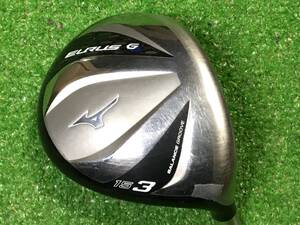 hvc-954 中古　ミズノ ユーラス/Mizuno EURUS G6　フェアウェイウッド 3W 15度　ヘッドのみ