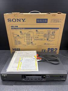 SONY ソニー Hi8 8ミリ　ビデオカセットレコーダー　EV-PR2 1998年製　説明書付き　動作確認済み