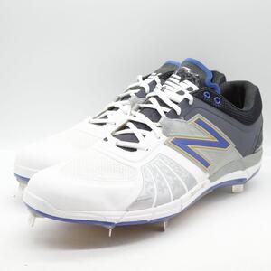 未使用 new balance ニューバランス 野球 スパイク トレーニングシューズ 34cm ブラック ブルー L3000XB 新品 未使用 自宅保管品