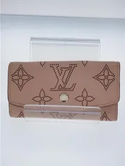 LOUIS VUITTON ミュルティクレ4_マヒナ_PNK レザー ピンク レディース