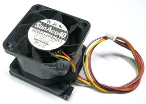 ★ サーバー用 SANYO DC FAN 40ｍｍ角 28ｍｍ長さ ★ 中古