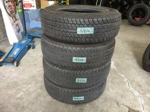 【中古タイヤ A904】2017年製 7分山 ブリヂストン 255/70R18 113S DUELER H/T 840 　4本セット