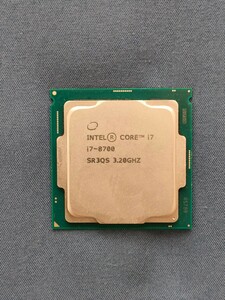 Intel Core i7 8700 CPU 動作確認済