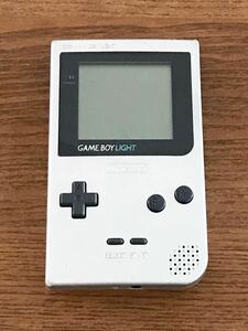 任天堂 ゲームボーイライト シルバー　/ Nintendo GAME BOY LIGHT 動作確認済み