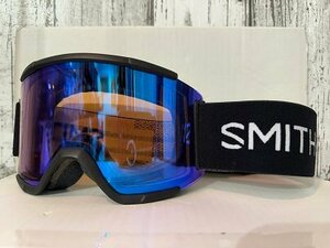 新品未使用 23-24 SMITH SQUAD XL BLACK / CP Photochromic Rose Flash(調光) / CP Storm Amber ゴーグル