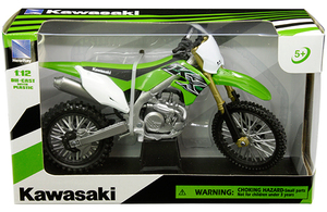 ミニチュアモトクロッサー カワサキ KX450F(2019年) 1/12(全長約18cm) 在庫あり即納! CRF250R/YZ250F/KX250/RM-Z250/KTM/モトクロス