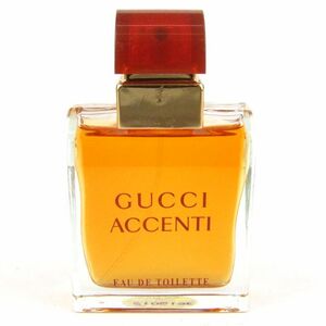 グッチ 香水 アチェンティ ACCENTI オードトワレ EDT フレグランス 若干使用 CO レディース 50mlサイズ GUCCI