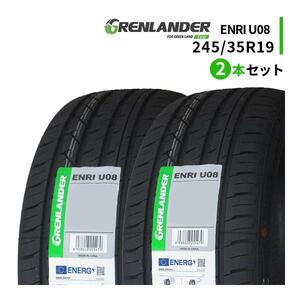 2本セット 245/35R19 2024年製造 新品サマータイヤ GRENLANDER ENRI U08 245/35/19