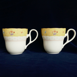 Noritake ノリタケ TRUE LOVE トゥルーラブ 　ペア　マグカップ