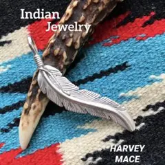 Indian Jewelry ハーヴィーメイス　　　シルバーフェザー　②