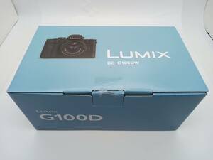 未使用 新品【 Panasonic パナソニック G100D LUMIX DC-G100DW ブラック ルミックス ミラーレス 一眼 】検索タグ) 希少品 保管品 HT