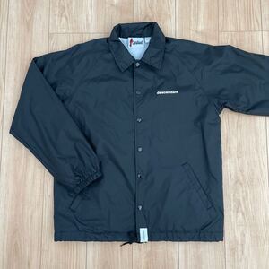 descendantディセンダント コーチジャケット ナイロン 黒 COACH JACKETスワイホップSPY HOPおまけ付き