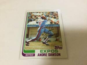 82 Topps アンドレ ドーソン Dawson #540 HOF