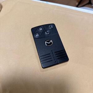 美品☆送料無料☆マツダ 純正 アドバンストキー 4ボタン プレマシー CRER CR3W MPV LY3P スマートカードキー 両側スライドドア 2