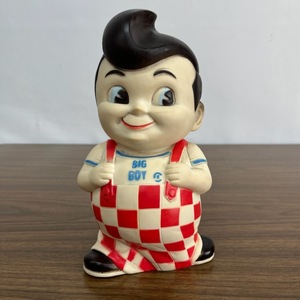 1960年代 BIGBOY ビッグボーイ ノベルティグッズ ビンテージ 貯金箱 ハンバーガー ソフビ 企業物 アメリカ USA