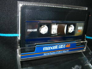 使用済み　中古　カセットテープ　日立Maxell　UD1　Type1　ノーマル　46分　1本　爪あり　No1807　
