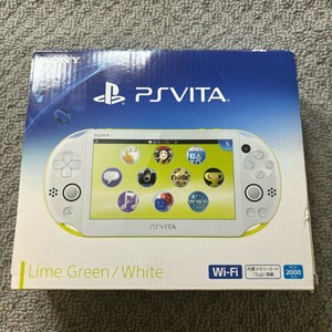 PlayStation Vita　PCH2000　ライムグリーン