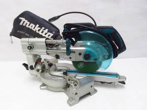 kd49）　makita　マキタ　165mm　スライドマルノコ　LS0613FL　使用感あり　中古　現状品