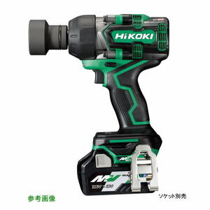 ◇１円～！HiKOKI(ハイコーキ) WR36DD (2XPSZ) セット (Bluetooth付バッテリ2個充電器ケース付) 36V コードレスインパクトレンチ