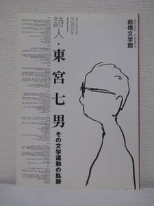 図録【詩人・東宮七男　その文学運動の軌跡】1997年9月6日・編集発行―前橋文学館　