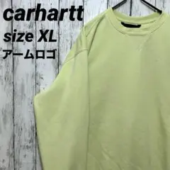 carhartt カーハート アームロゴ スウェット トレーナー size XL