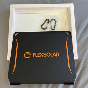 FlexSolar ソーラーパネル 10W USB出力ポート 5v 2a 小型 折りたたみ式