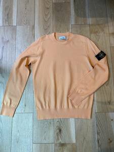 STONE ISLAND LANA WOOL CREWNECK SWEAT 希少カラー オレンジ ストーンアイランド