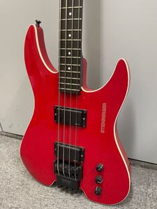 スタインバーガー　ベース　steinberger bass XM-2 1988年製 レアモデルのレアカラー　スタインバーガーロゴいりソフトケース付き