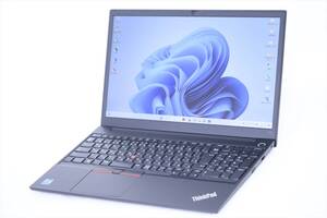 即配 美品 Windows11 Office2019 11世代Corei5 バッテリー良好 Lenovo ThinkPad E15 Gen2 i5-1135G7 8G 256G 15.6FHD