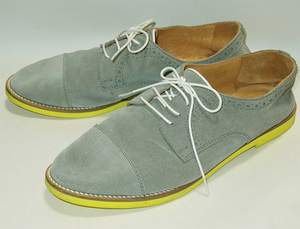 パドローネ レザーシューズ 27位 定価2.2万 ARCOLLETTA PADRONE DERBY STRAIGHT TIP SHOES アルコレッタ