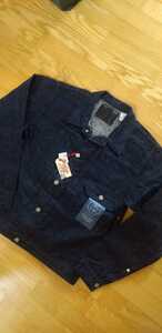 SALE!　送料込★東洋　SUGARCANE シュガーケーンSC11201 砂糖黍阿波藍混　13oz DENIM BLOUSE Gジャン 42