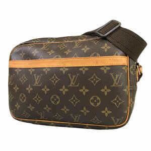 【1円～】 ルイヴィトン LOUIS VUITTON バッグ ショルダーバッグ リポーターPM M45254 SP0061 モノグラム PVC レザー ブラウン 中古