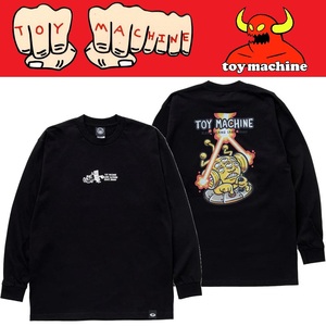 【 TOYMACHINE 】LIVING TOY - TRANS MISIONATOR LONG TEE トイマシーン BLACK