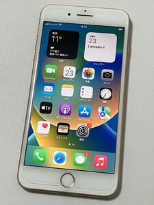 SIMフリー iPhone8 Plus 64GB Gold シムフリー アイフォン8 プラス ゴールド 金 softbank docomo au UQ 本体 SIMロックなし A1898 NQ9M2J/A