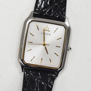 1円 可動品 腕時計 セイコー SEIKO クレドール 7771-5030 クォーツ メンズ SS 同梱不可