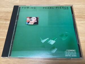 ★東芝初CD 1A1 CBS SONY刻印★松任谷由実 pearl pierce/パールピアス/CA35 1001/打刻印マトリクス/3500円盤/Crude font/ソニープレス