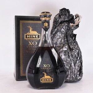 ★ハイン XO クリアボトル ＊箱付 ※ 1000ml/1L 40% コニャック HINE COGNAC A190025