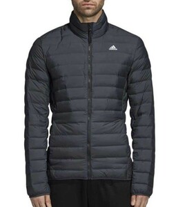 ◆試着のみ◆adidas アディダス Varilite Soft Down Jacket（バリライト ソフトダウンジャケット）【 M size 】【カーボングレー】